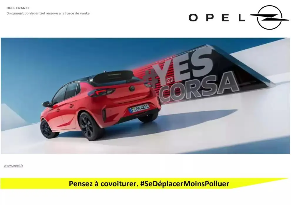 Opel Nouvelle Corsa du 17 décembre au 17 décembre 2025 - Catalogue page 13