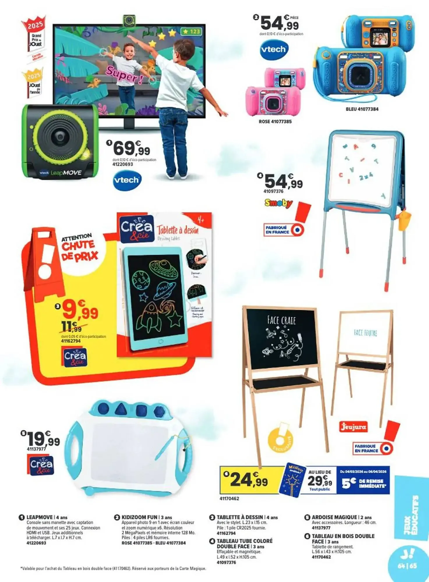 Catalogue JouéClub du 3 mars au 6 avril 2026 - Catalogue page 65