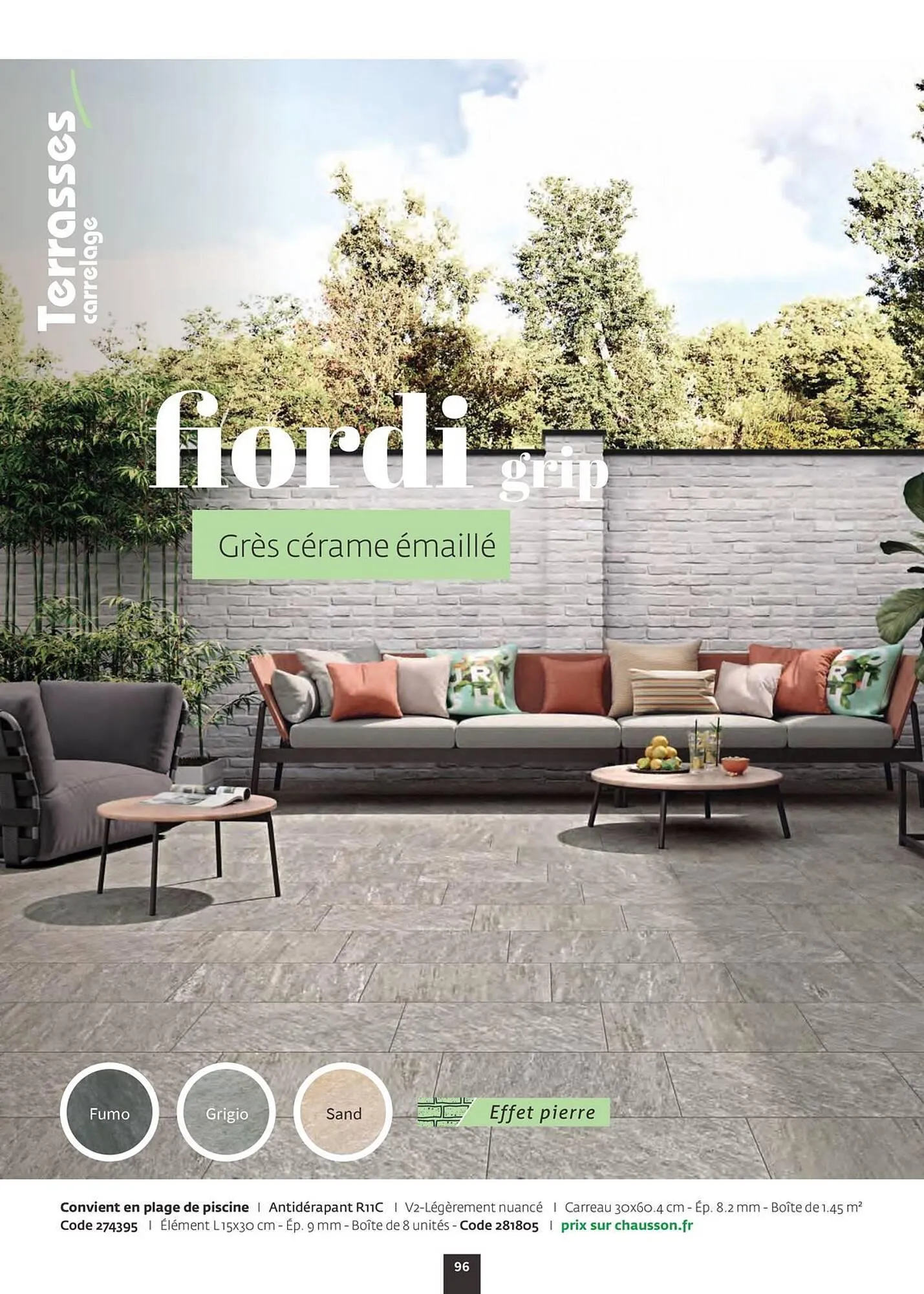 Catalogue Chausson Matériaux du 12 septembre au 31 décembre 2026 - Catalogue page 98