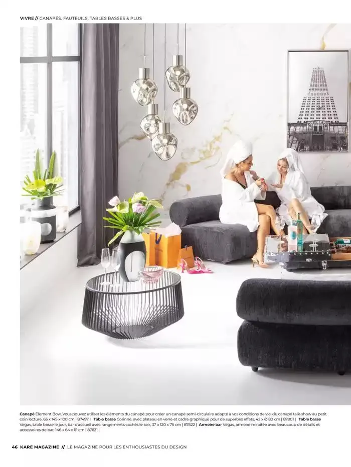 LE MAGAZINE POUR LES ENTHOUSIASTES DU DESIGN du 6 février au 31 décembre 2025 - Catalogue page 46