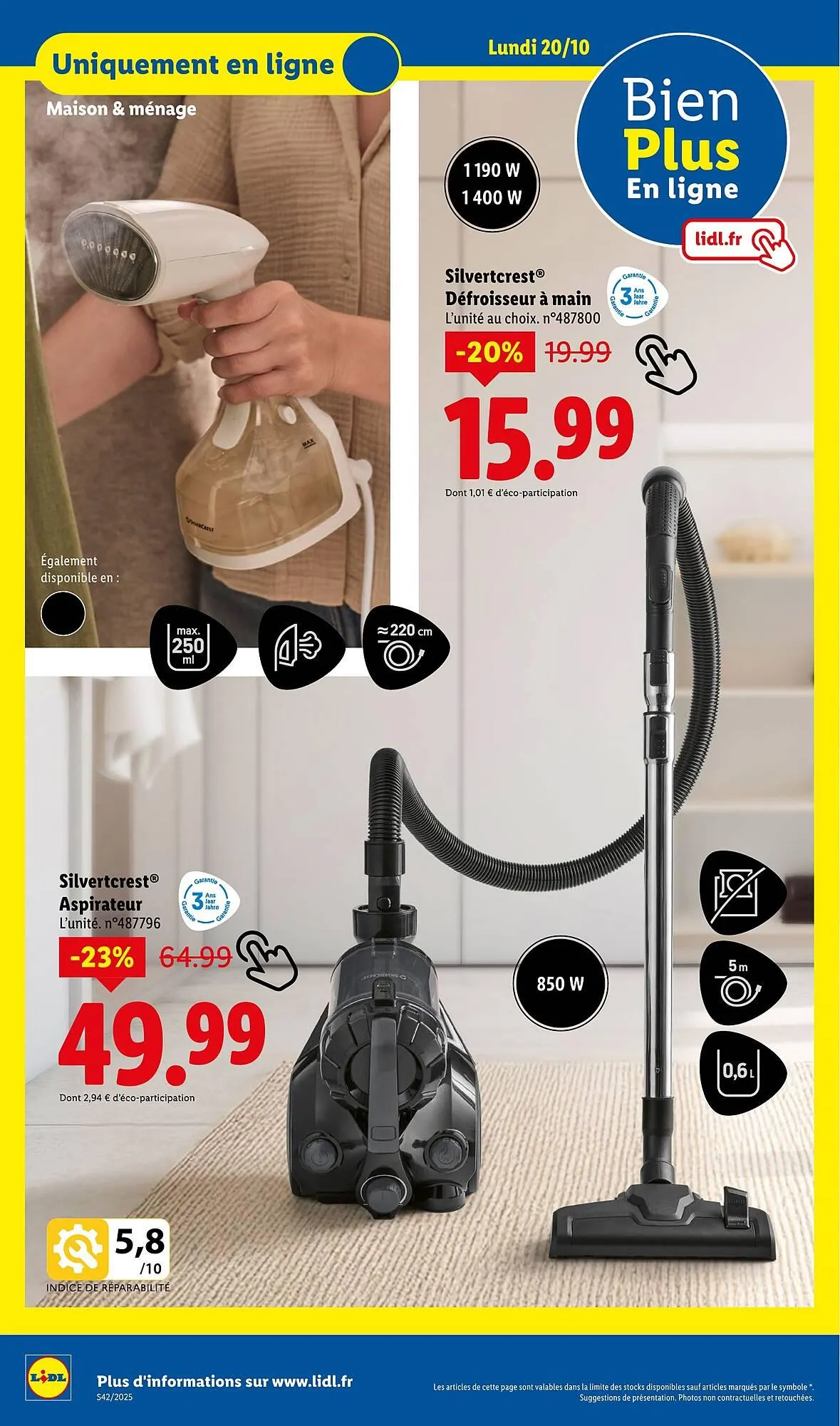 Catalogue Lidl du 16 octobre au 22 octobre 2025 - Catalogue page 76