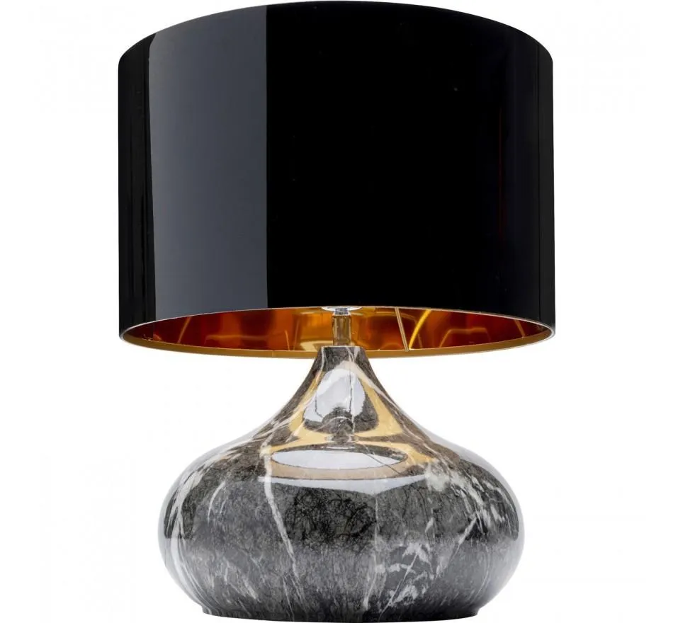 Lampe Mamo Deluxe grise et noire Kare Design