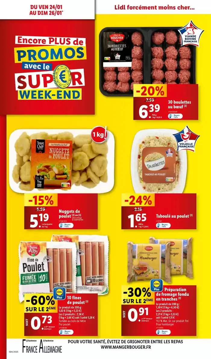 Lidl vous invite à un voyage culinaire en Asie avec leur gamme Vitasia! du 22 janvier au 28 janvier 2025 - Catalogue page 40