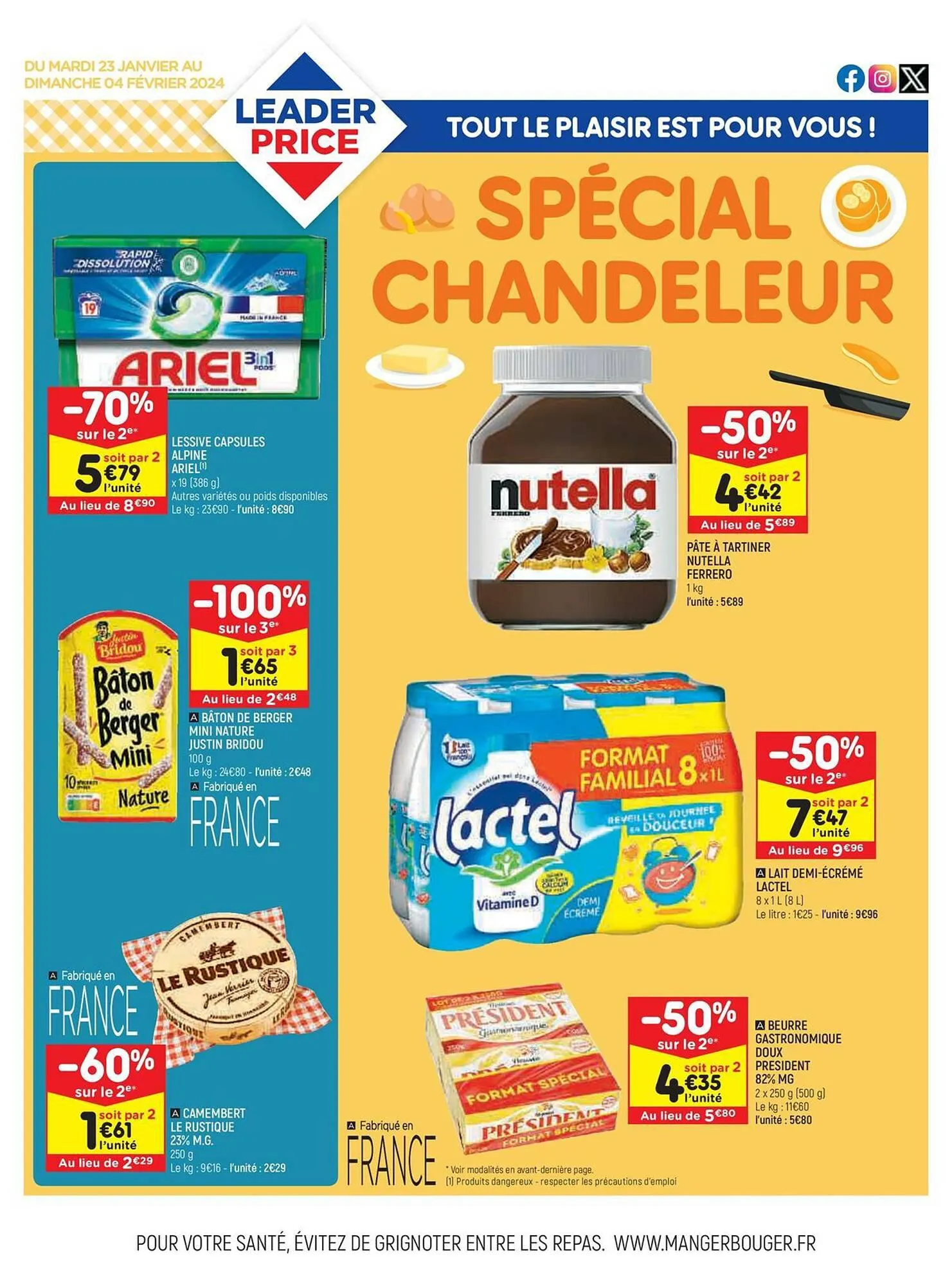 Catalogue Leader Price du 23 janvier au 4 février 2024 - Catalogue page