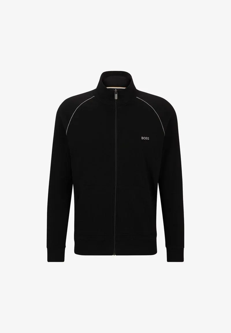 MIX & MATCH ZIPPER , STRETCH - Sweat zippé - schwarz