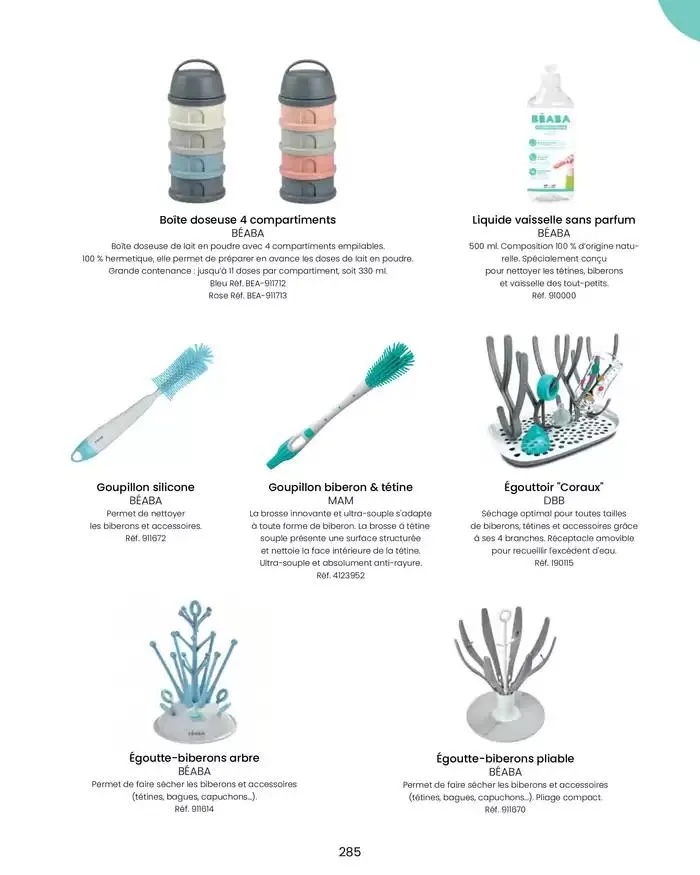 Collection 2024-2025 du 20 août au 30 juin 2025 - Catalogue page 287