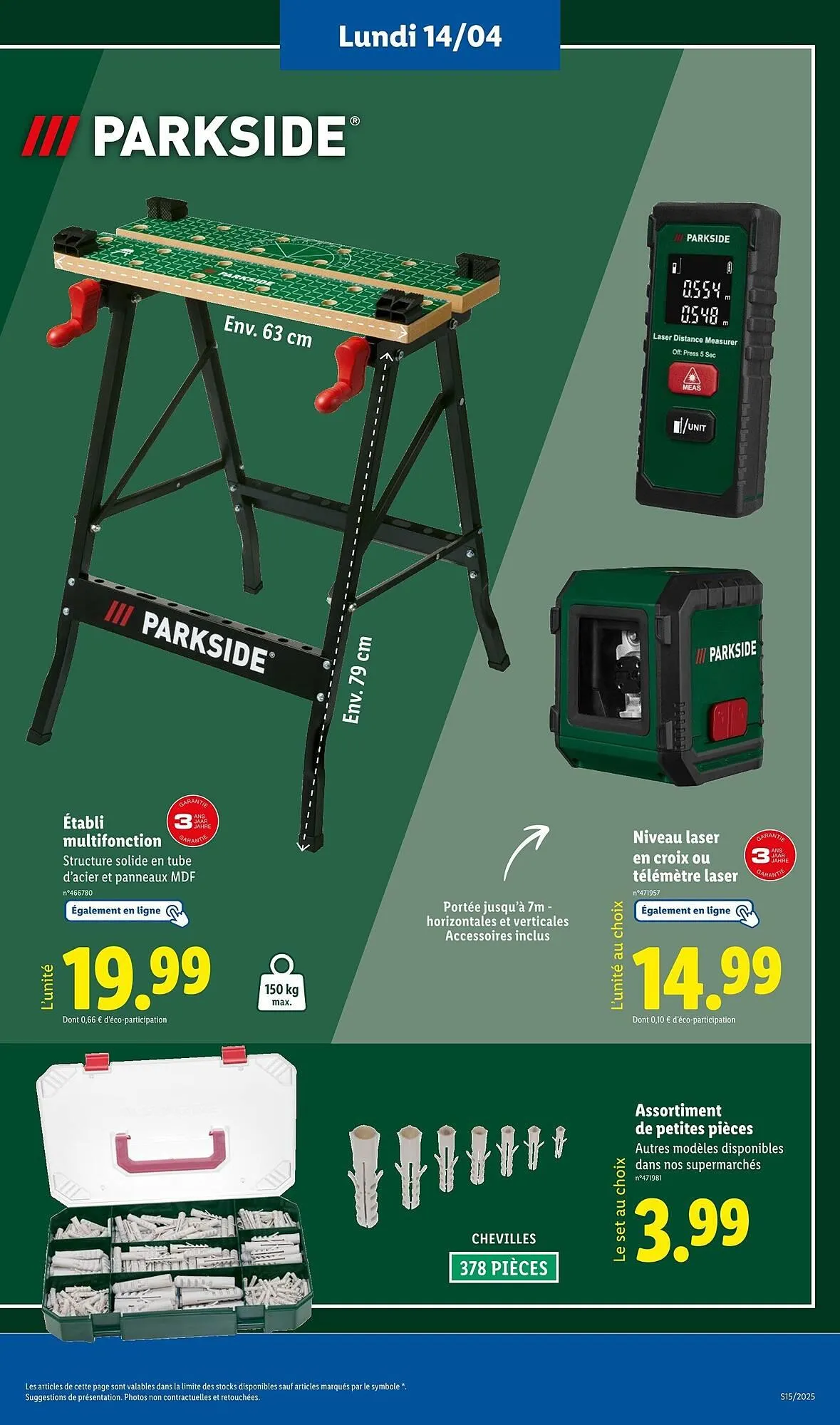 Catalogue Lidl du 14 avril au 17 avril 2025 - Catalogue page 9