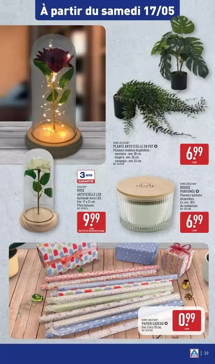 ARRIVAGES MÉDITERRANÉE À PRIX DISCOUNT du 13 mai au 19 mai 2025 - Catalogue page 42