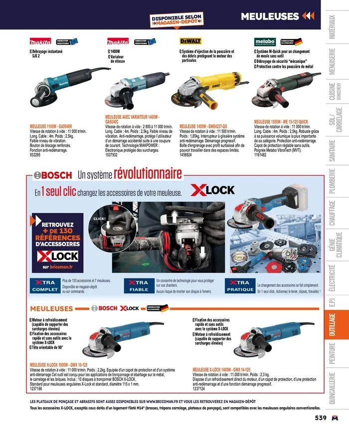 Guide produits 2024 du 15 mars au 31 décembre 2024 - Catalogue page 539