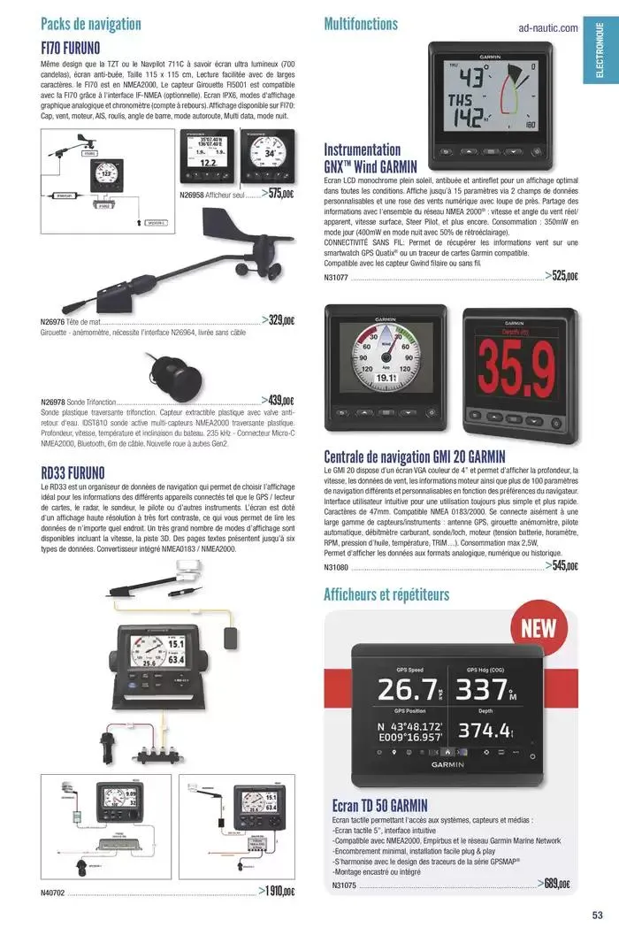 Catalogue Accastillage Diffusion 2025 du 1 janvier au 31 décembre 2025 - Catalogue page 55