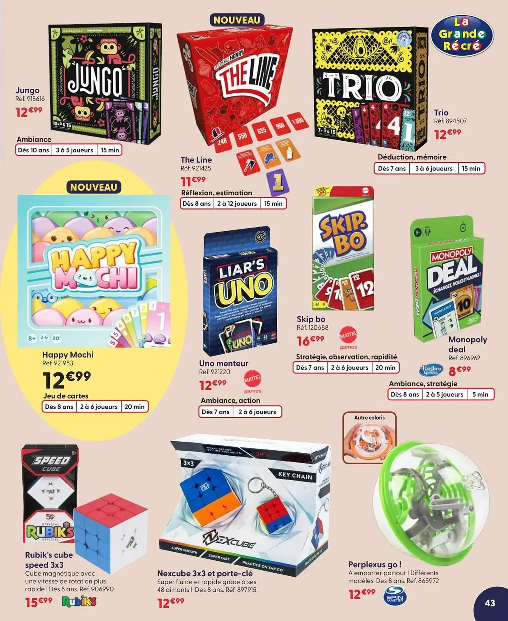 Catalogue La Grande Récré du 7 avril au 28 avril 2026 - Catalogue page 43