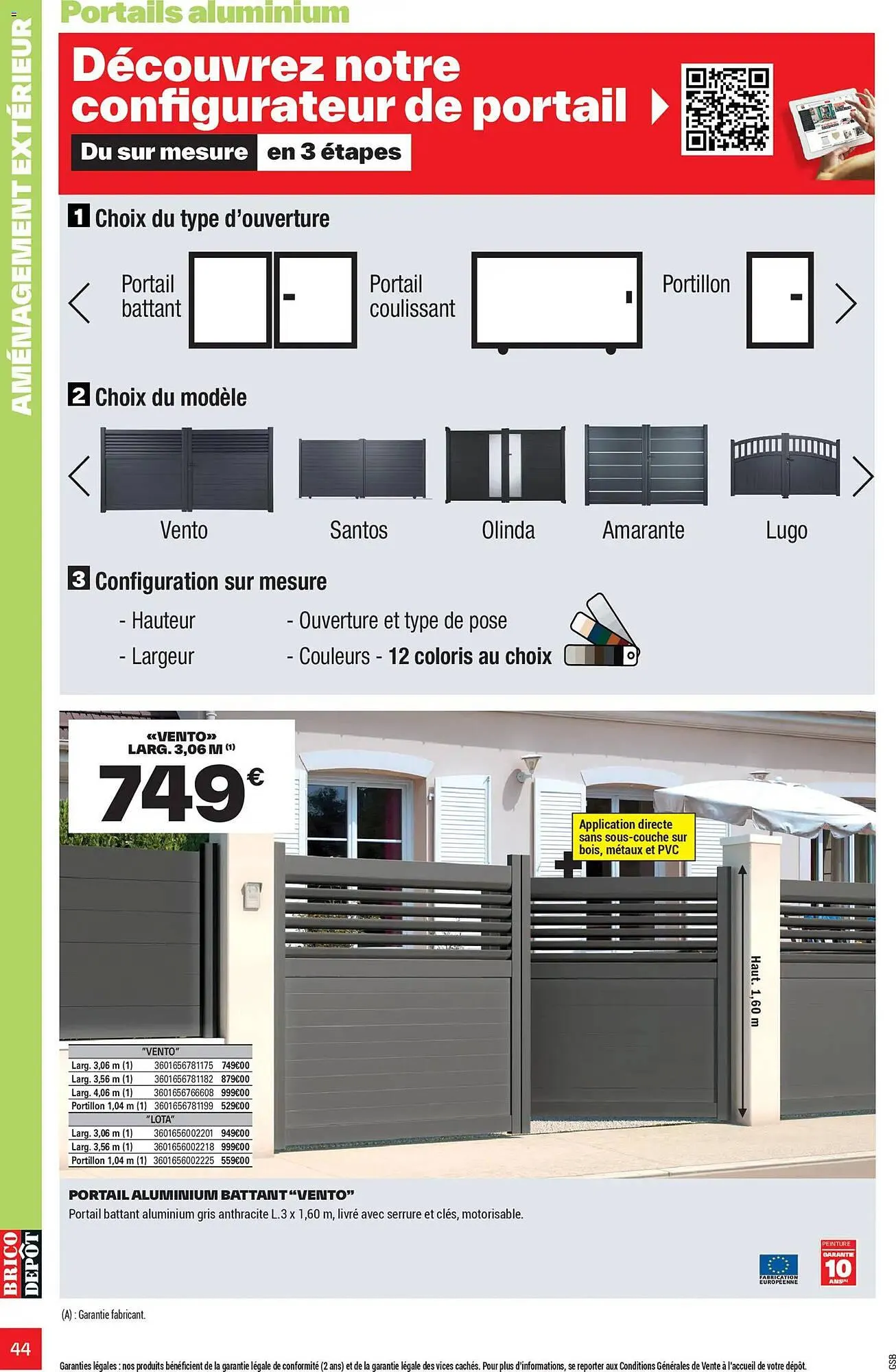 Catalogue Brico Dépôt du 25 mars au 12 juin 2026 - Catalogue page 44
