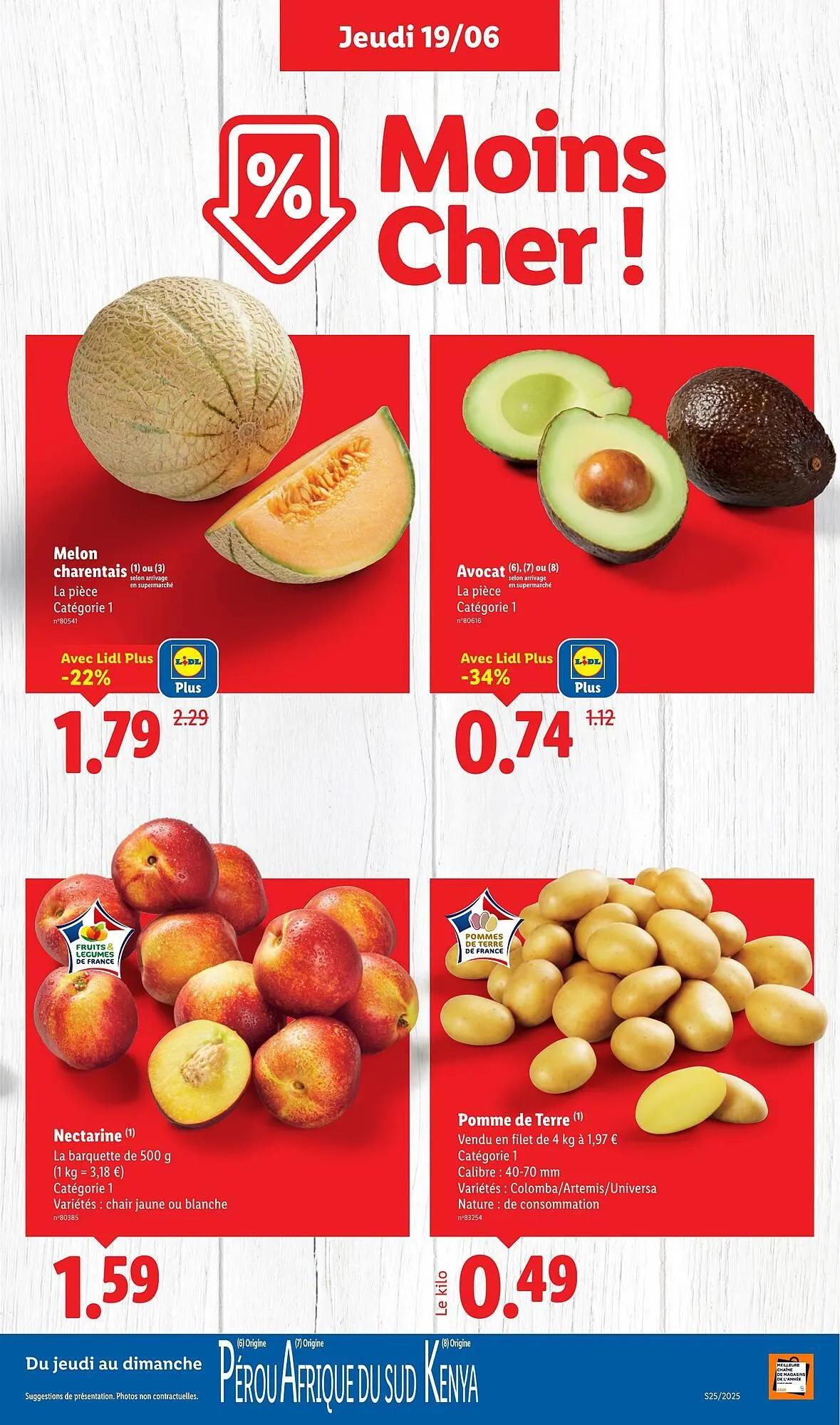 Catalogue Lidl du 19 juin au 25 juin 2025 - Catalogue page 5