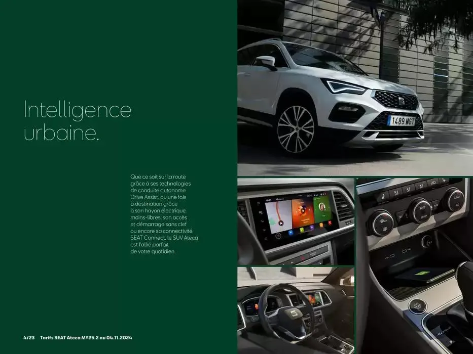 SEAT Ateca du 7 novembre au 7 novembre 2025 - Catalogue page 4