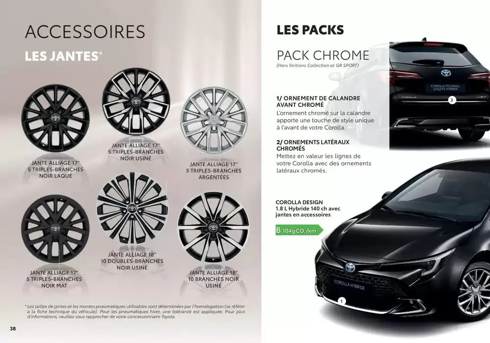 Toyota Corolla  du 11 février au 11 février 2026 - Catalogue page 38