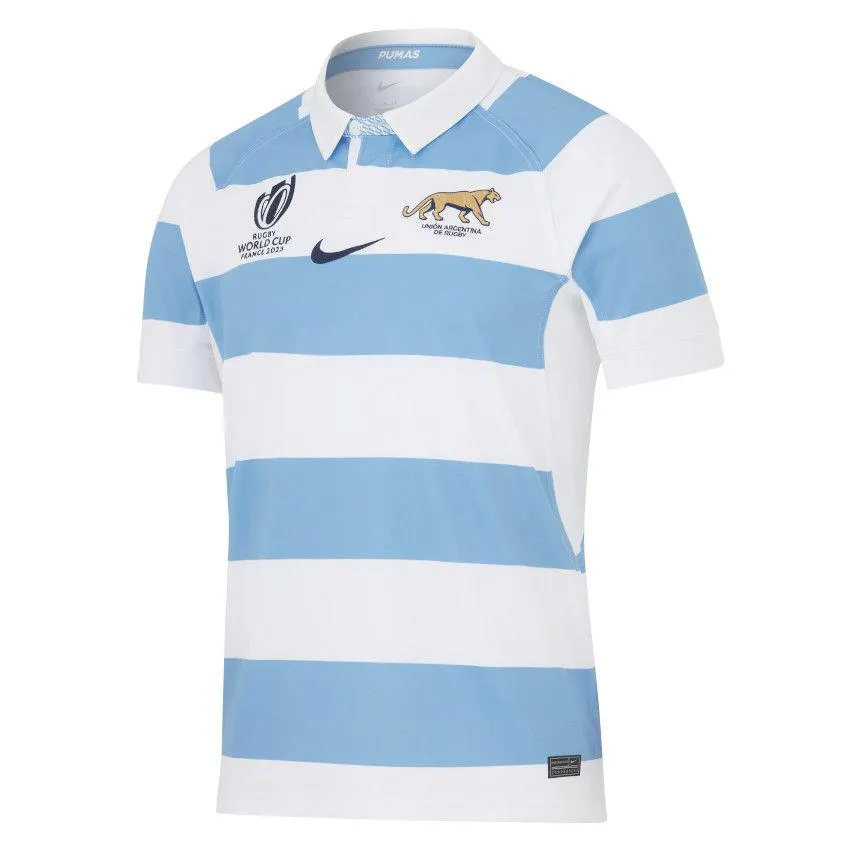 Maillot Rugby Argentine Domicile Coupe Du Monde Rugby 2023 - Nike - Précommande