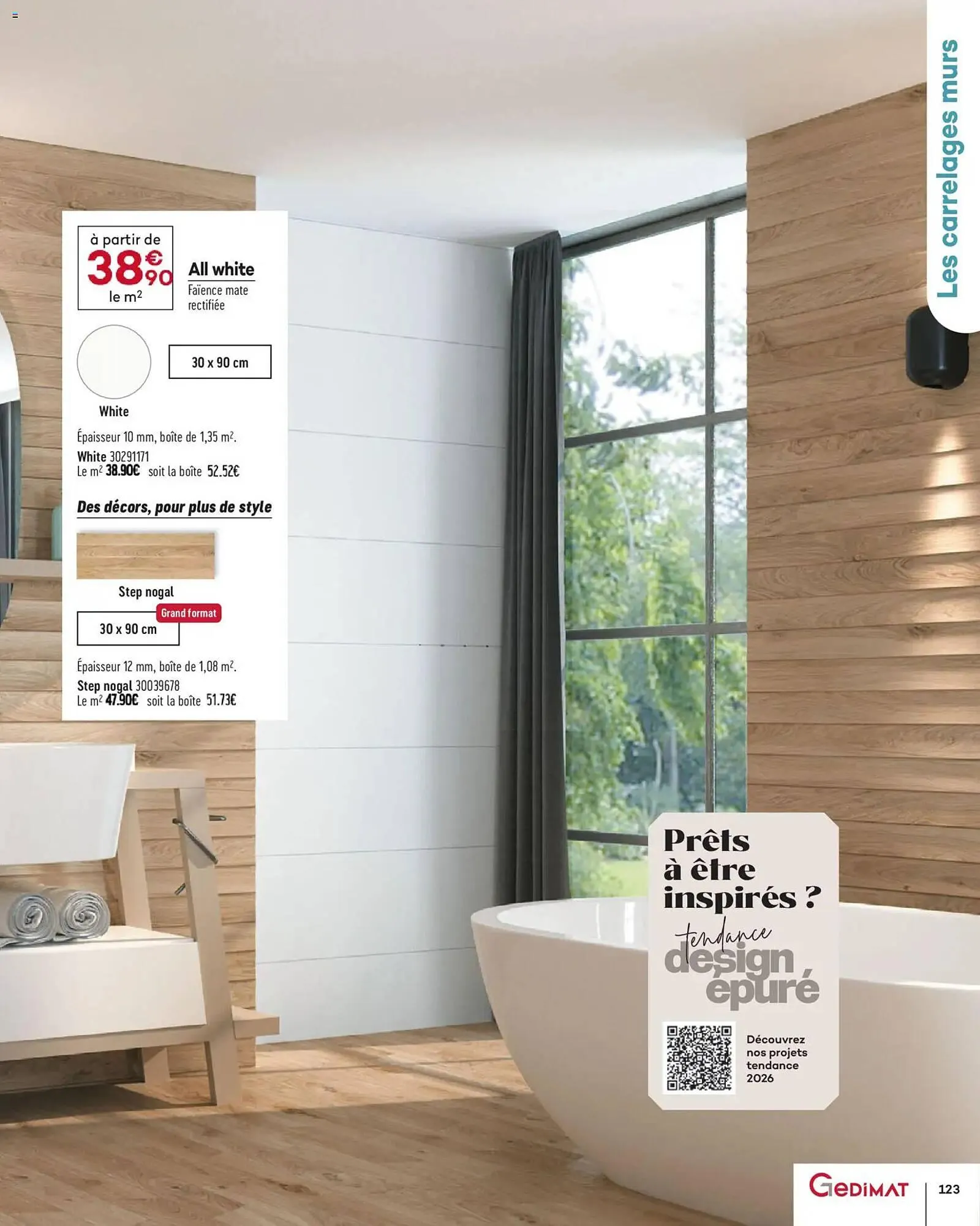 Catalogue Gedimat du 1 avril au 30 avril 2026 - Catalogue page 123