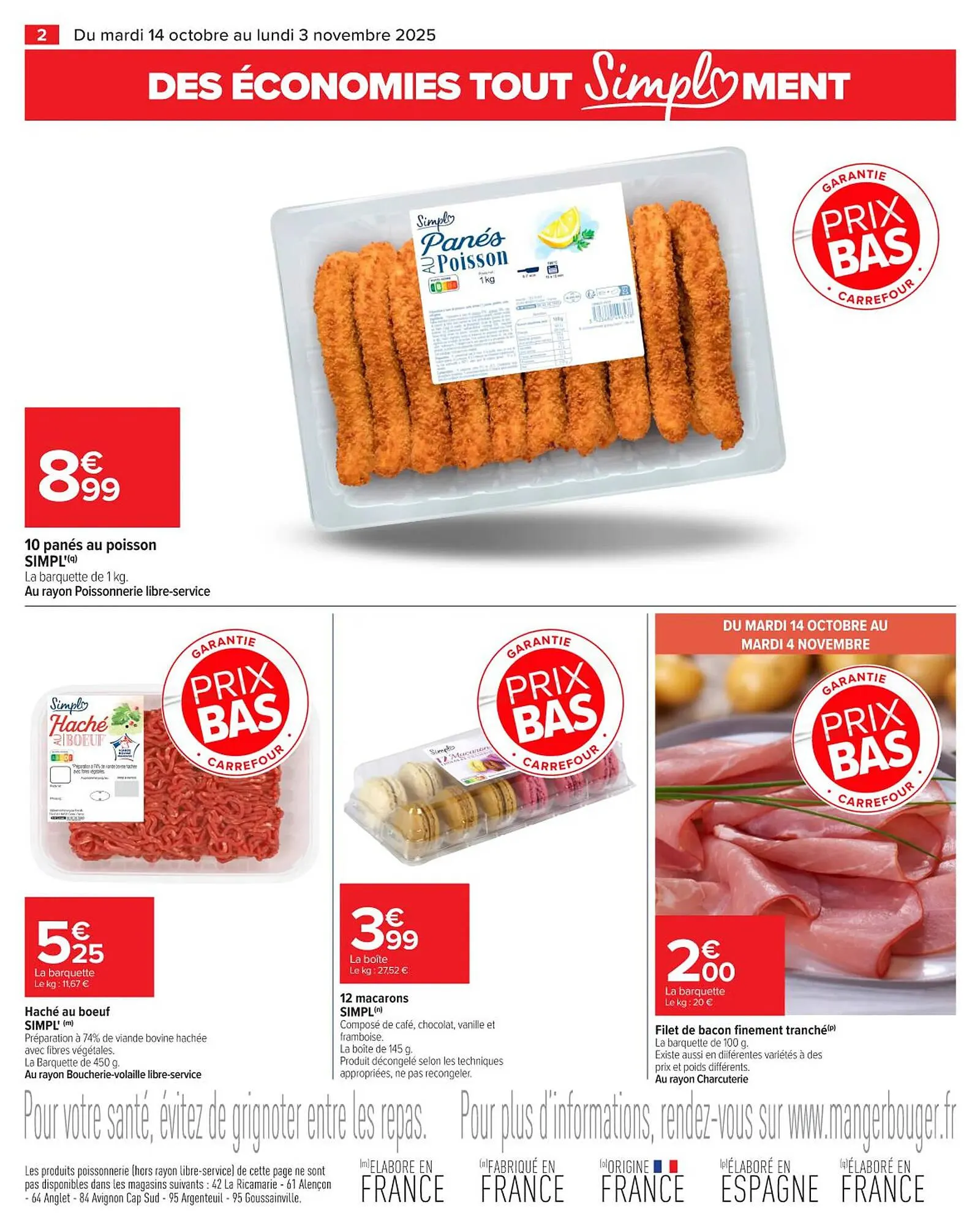 Catalogue Carrefour du 14 octobre au 3 novembre 2025 - Catalogue page 2