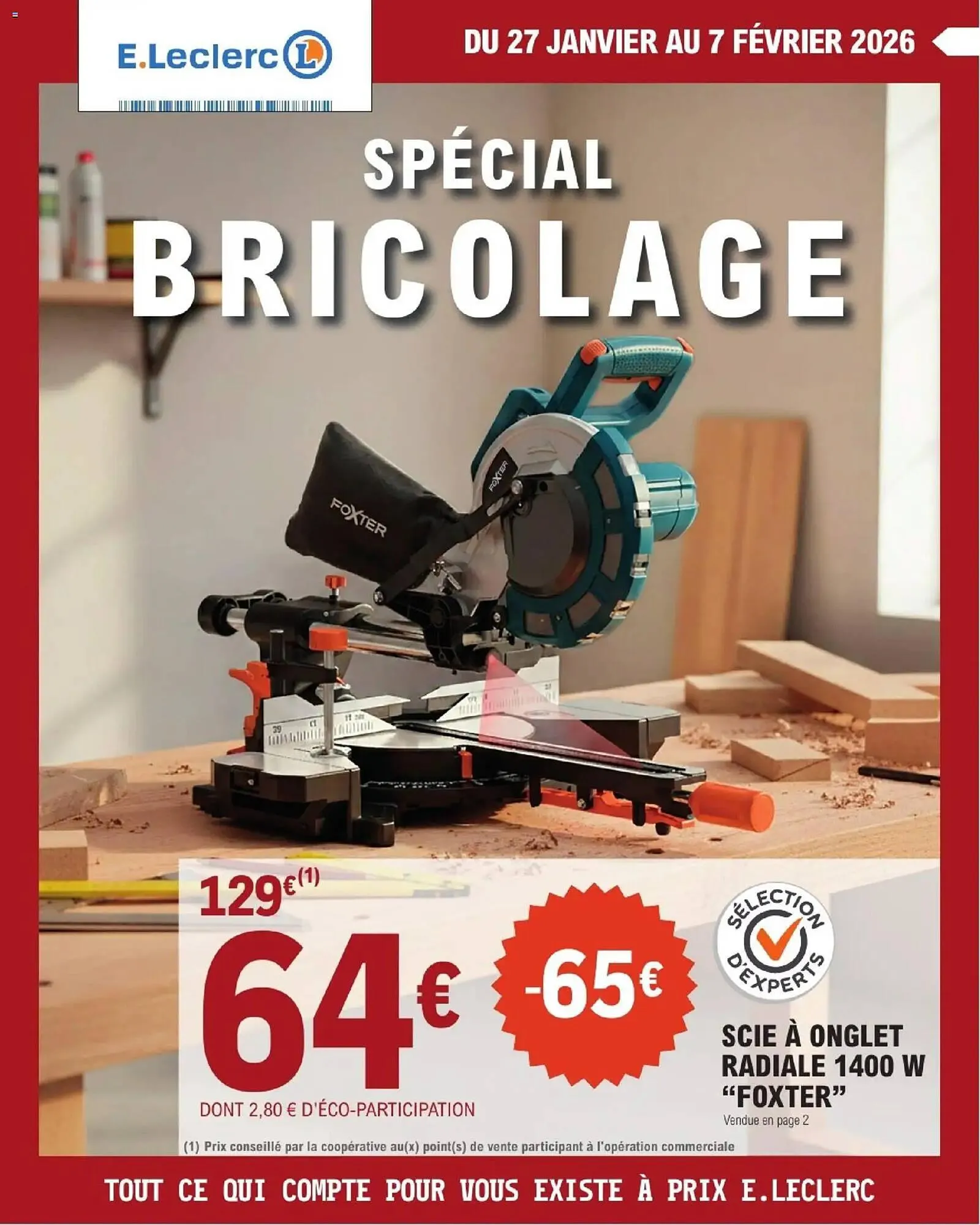 Catalogue E.Leclerc Brico - 1