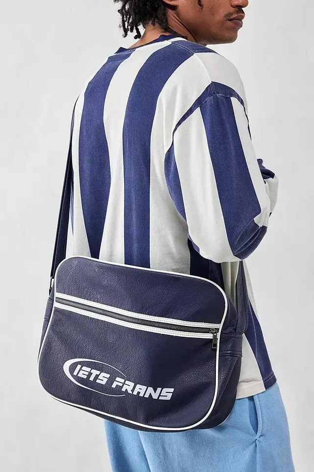 iets frans... - Sac à bandoulière de football bleu marine