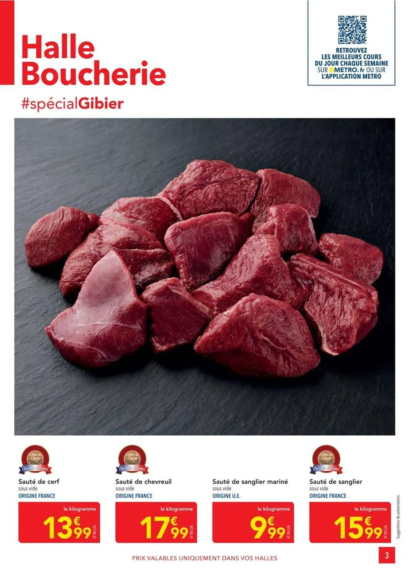 Catalogue METRO du 30 octobre au 26 novembre 2025 - Catalogue page 3