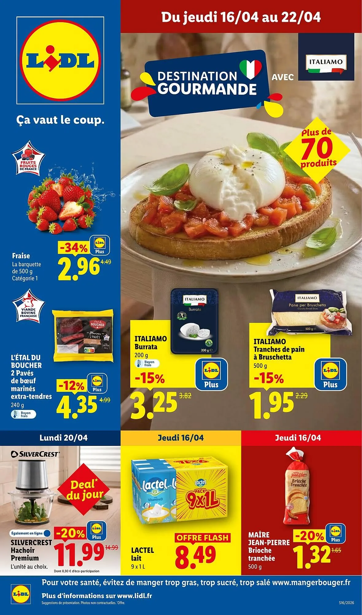 Catalogue Lidl du 16 avril au 22 avril 2026 - Catalogue page 1