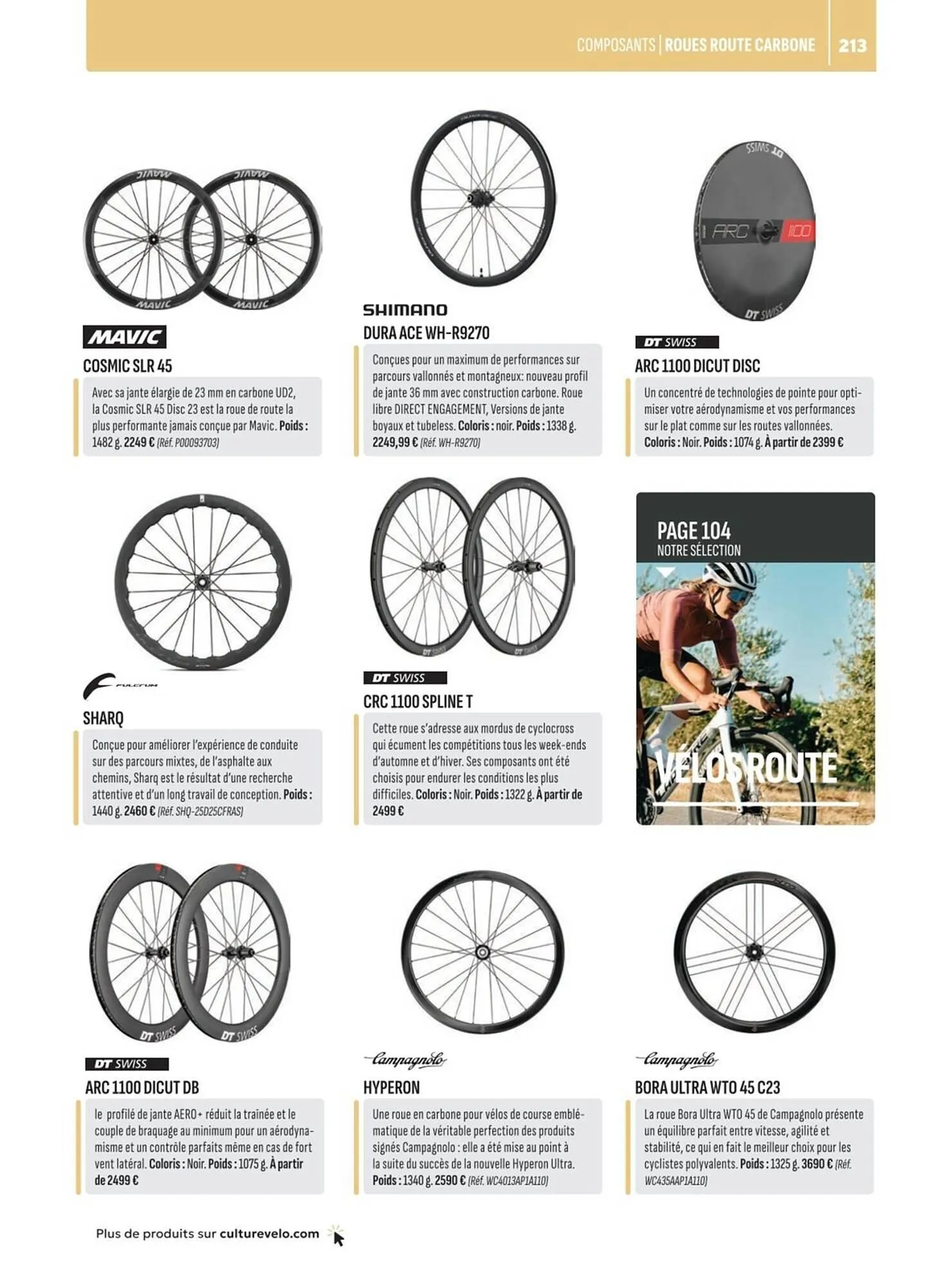 Catalogue Culture Vélo du 2 mai au 31 décembre 2025 - Catalogue page 213