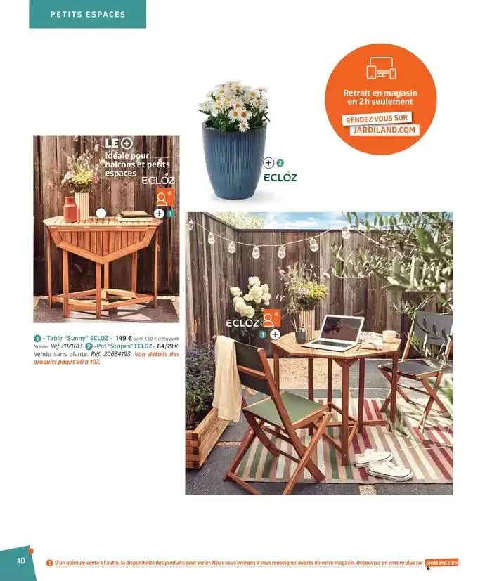 BARBEUC, SIESTE, PÉTANQUE PLACE À LA DÉTENTE du 27 février au 23 juin 2025 - Catalogue page 10