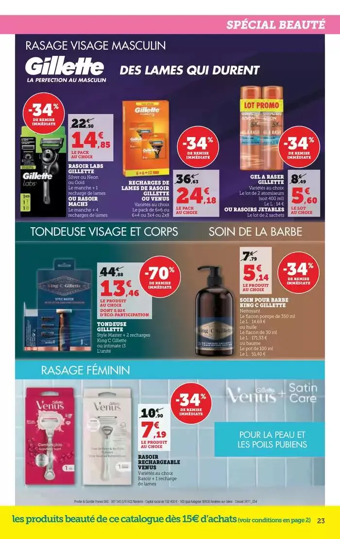 Spécial Beauté du 18 mars au 30 mars 2025 - Catalogue page 23