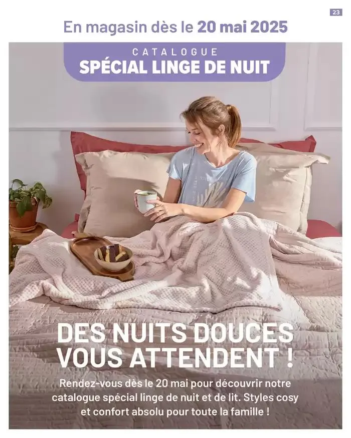 TEXTILE SPÉCIAL FÊTES du 29 avril au 12 mai 2025 - Catalogue page 25