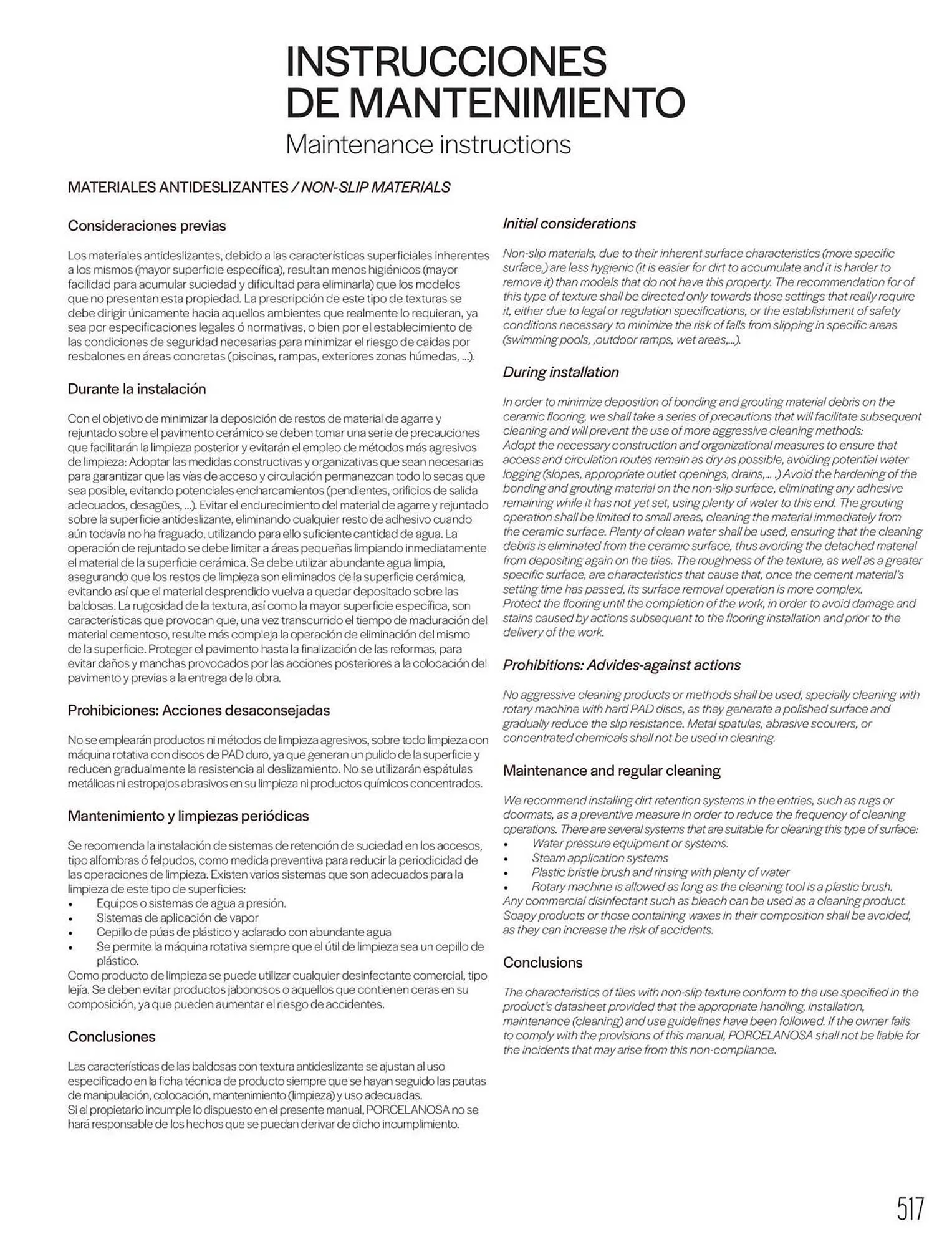 Catalogue Porcelanosa du 27 janvier au 31 décembre 2025 - Catalogue page 519