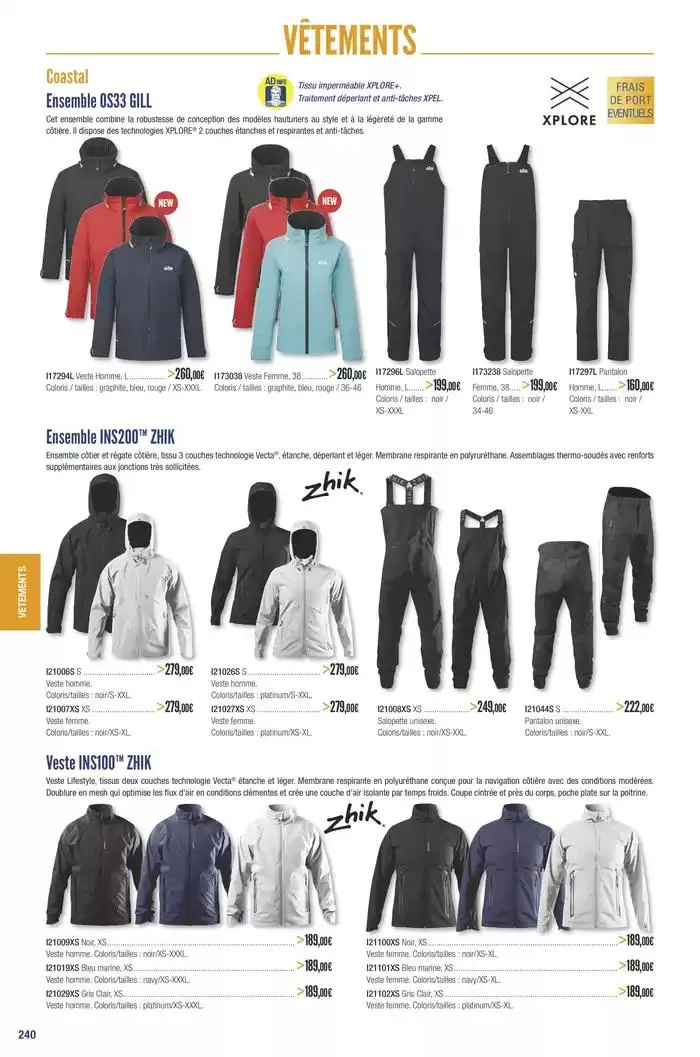 Catalogue Accastillage Diffusion 2025 du 1 janvier au 31 décembre 2025 - Catalogue page 242