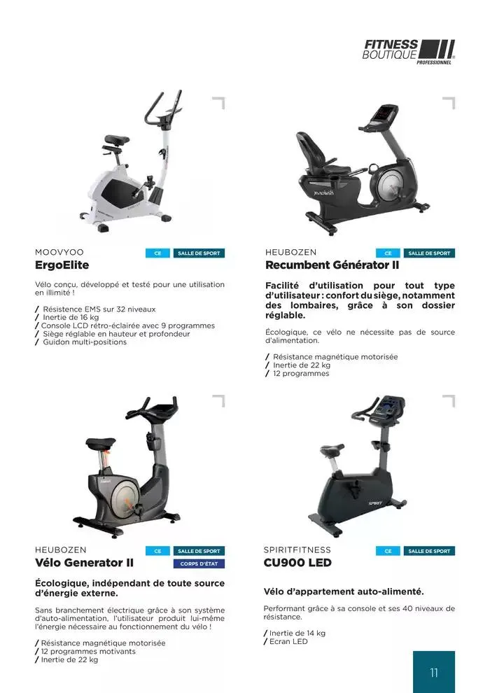 GAMME PROFESSIONNELLE 2025-2026 du 27 mars au 28 février 2026 - Catalogue page 11