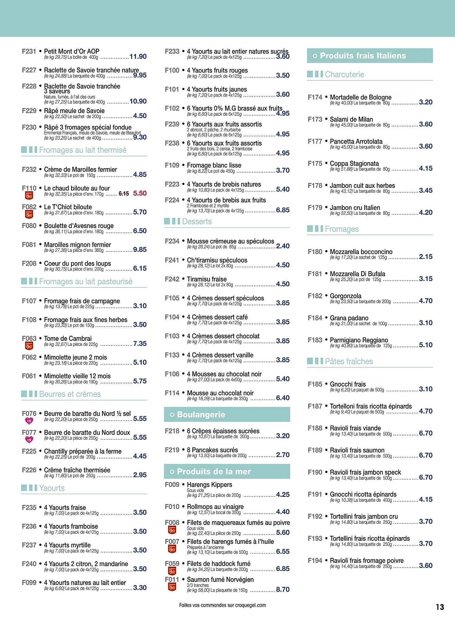 Catalogue Croque Gel du 29 mars au 5 mai 2024 - Catalogue page 13