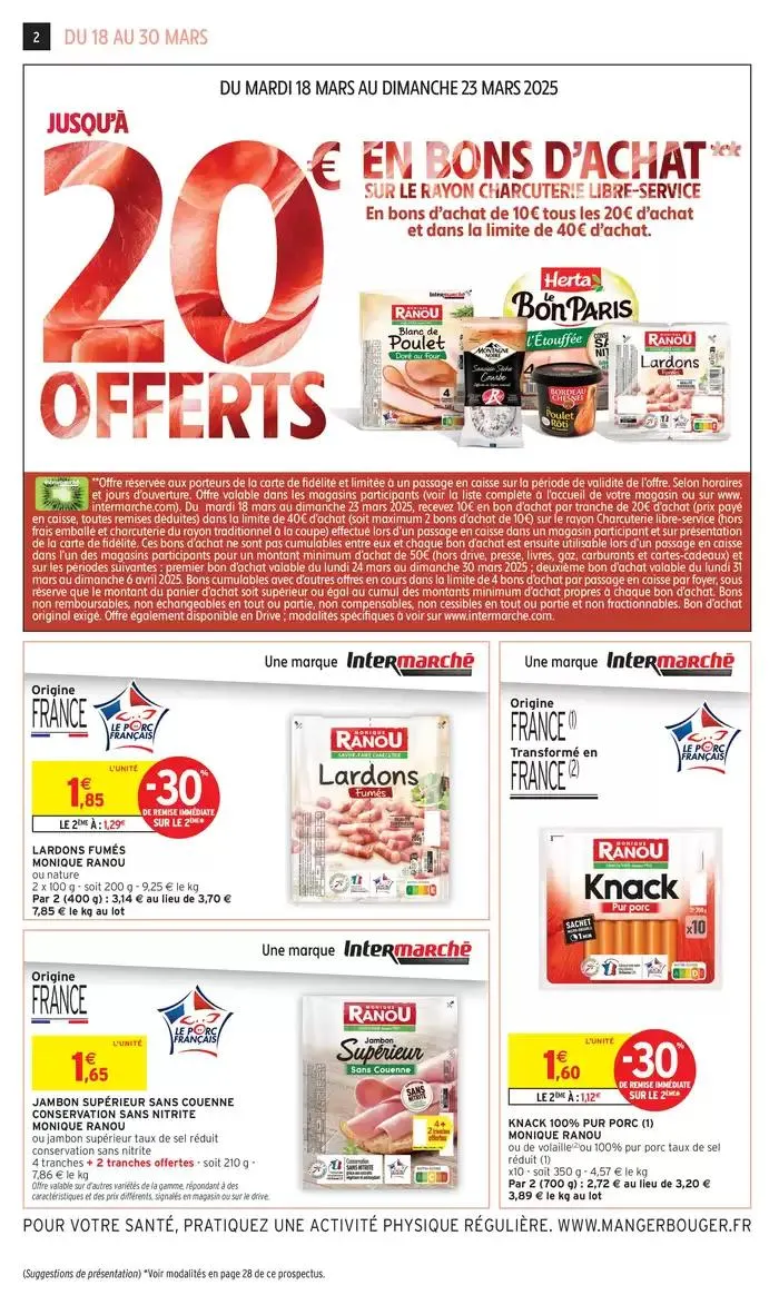 GEN MARS 4 + CAHIER REGION du 18 mars au 30 mars 2025 - Catalogue page 2