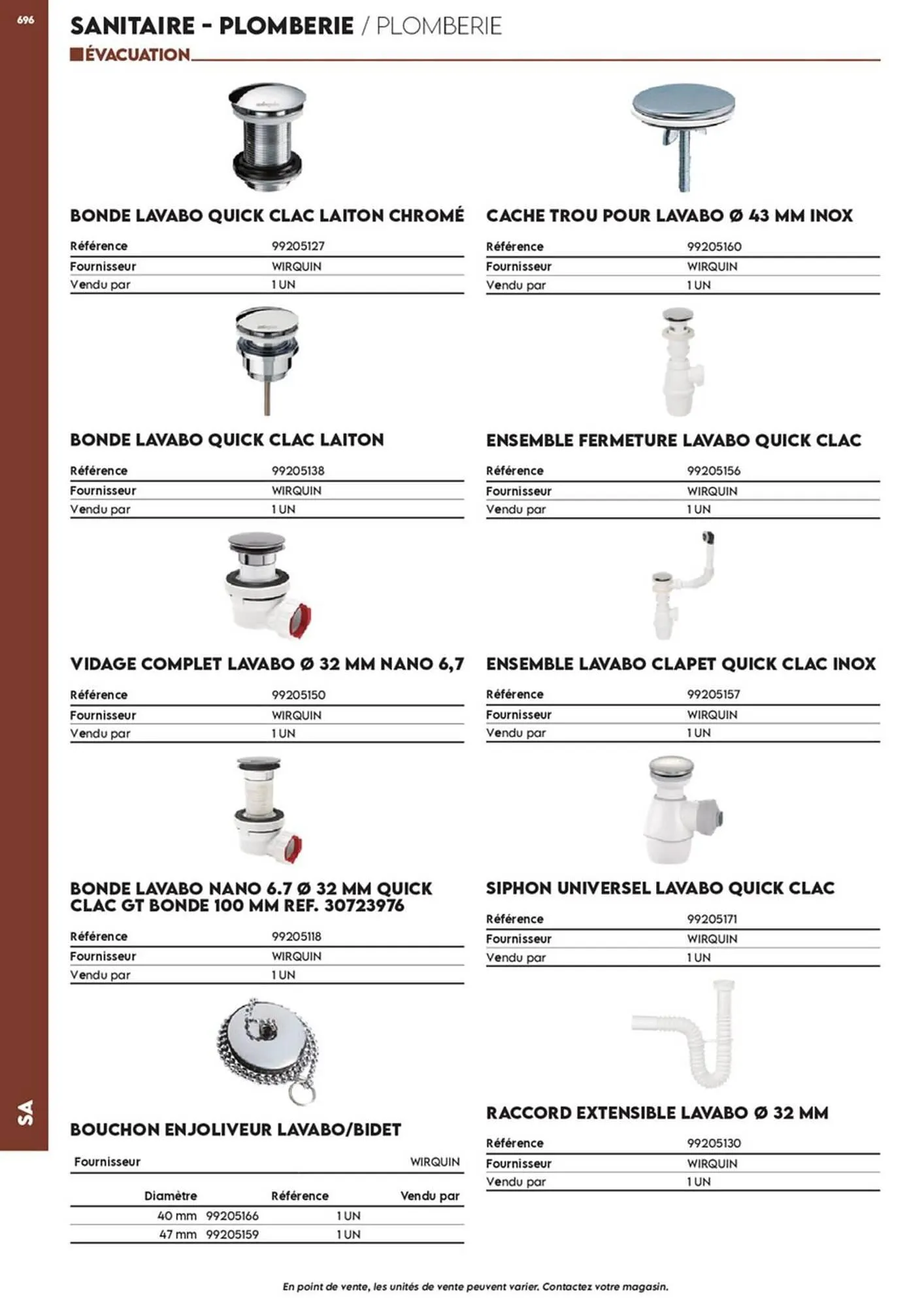 Catalogue Tout faire matériaux du 17 décembre au 30 décembre 2025 - Catalogue page 661