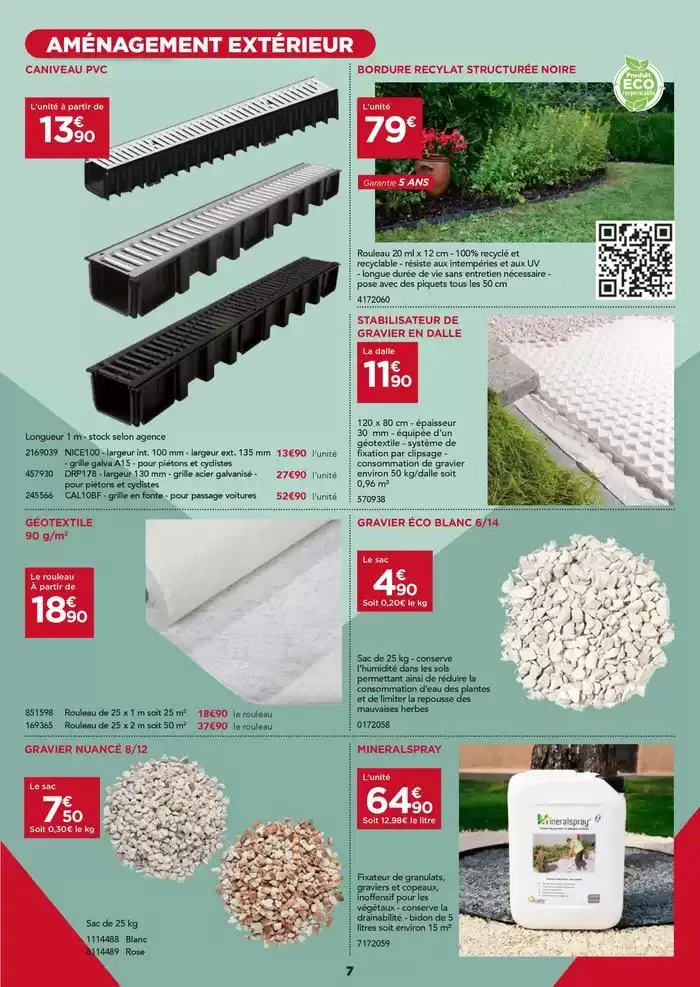 Promo  du 3 mars au 19 avril 2025 - Catalogue page 7