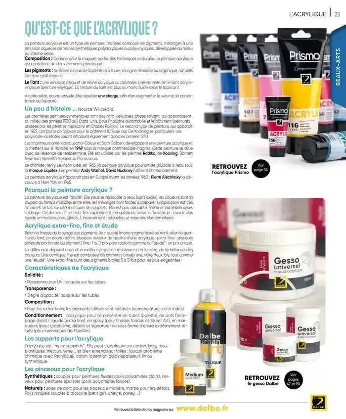 CATALOGUE DALBE 2025 du 27 janvier au 31 décembre 2025 - Catalogue page 25