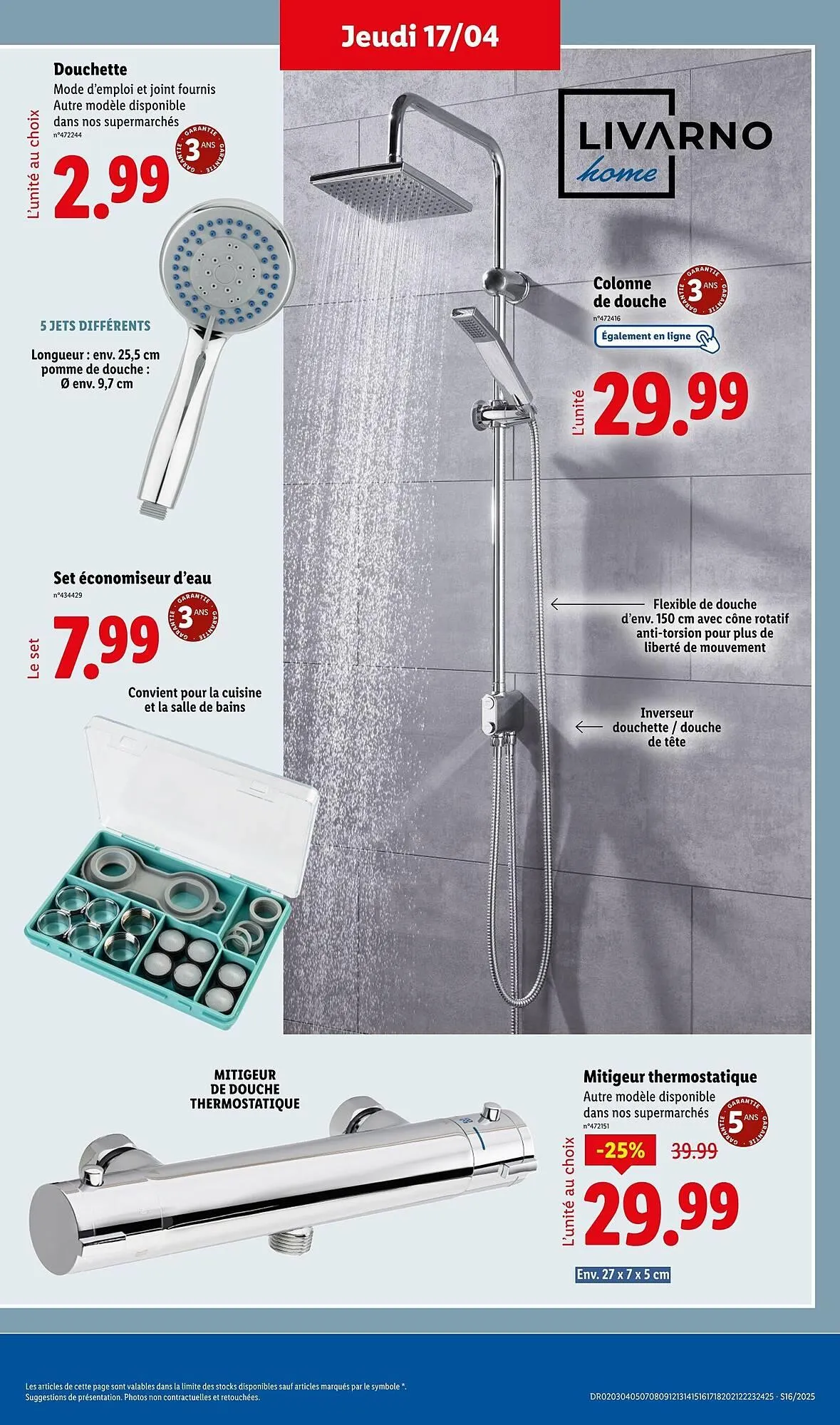 Catalogue Lidl du 17 avril au 21 avril 2025 - Catalogue page 5