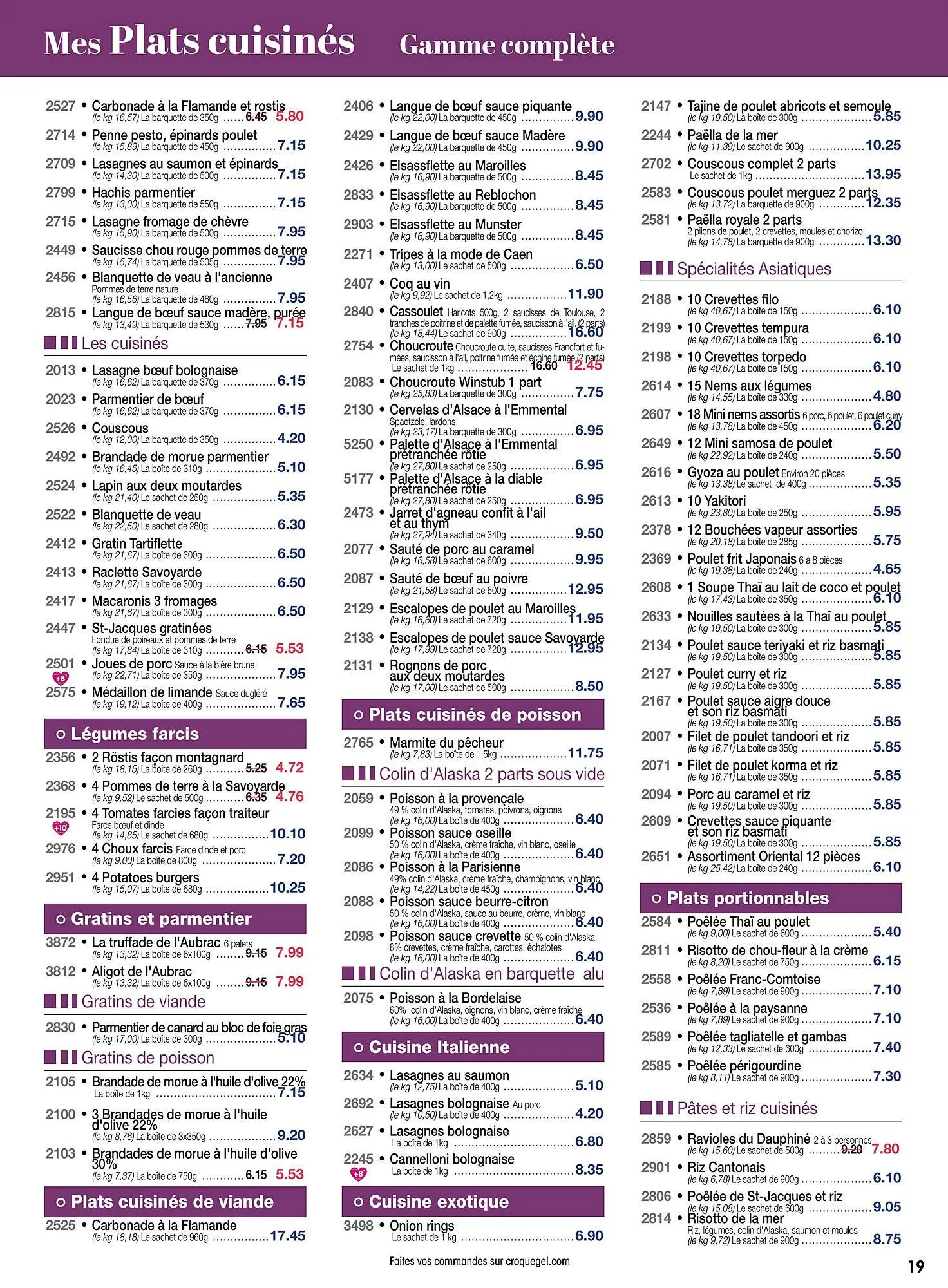 Catalogue Croque Gel du 2 février au 1 mars 2026 - Catalogue page 19