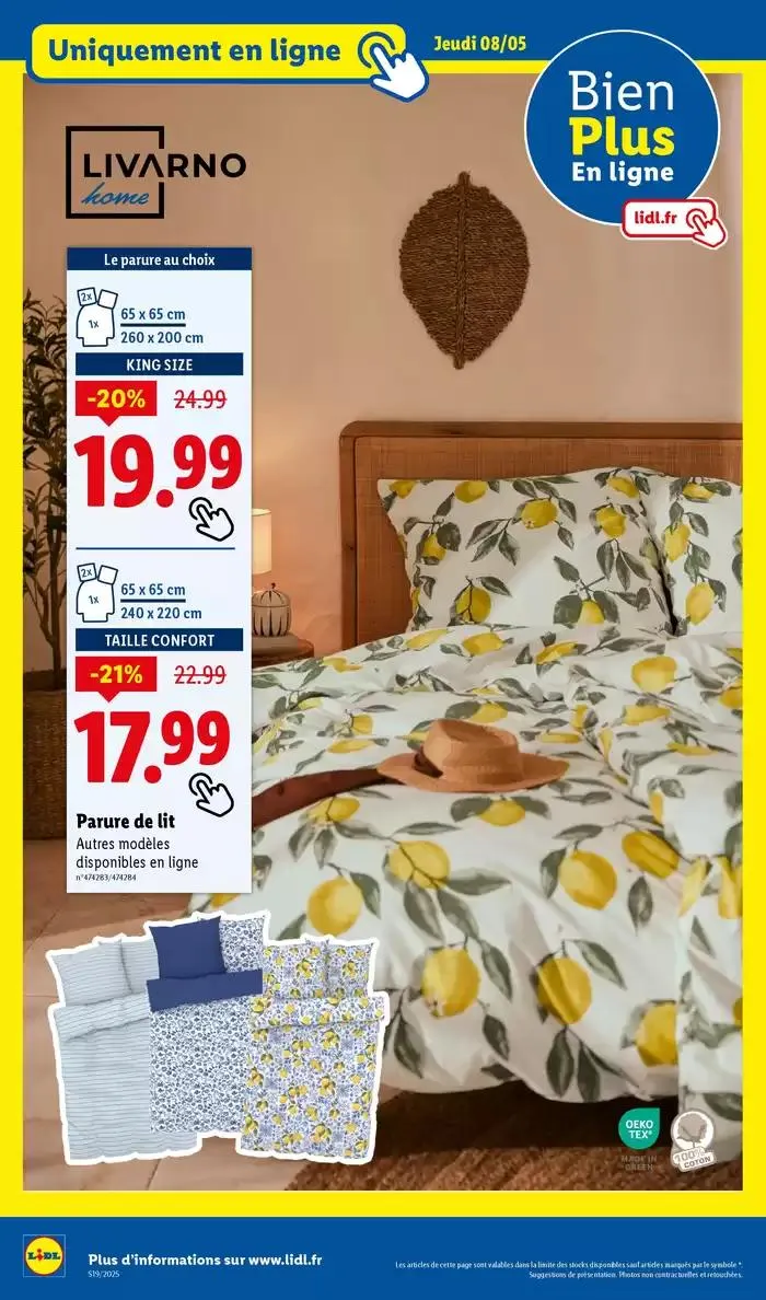 Découvrez des équipements pour vos sorties en plein air et pour embêllir votre jardin ! du 5 mai au 8 mai 2025 - Catalogue page 46