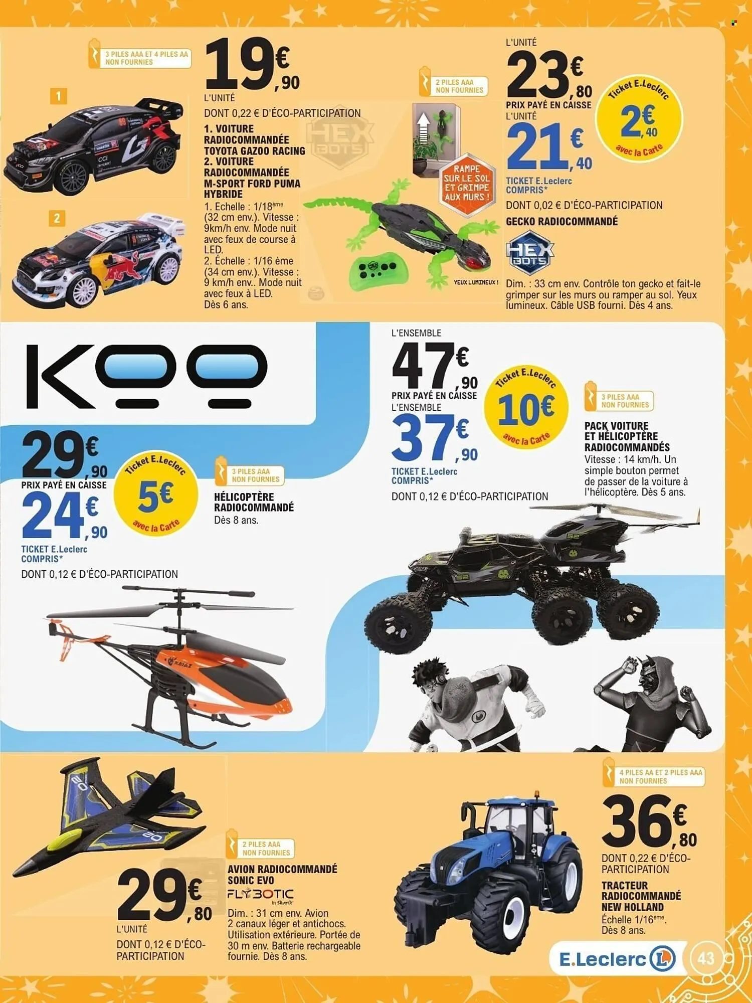 Catalogue E.Leclerc du 21 octobre au 6 décembre 2025 - Catalogue page 43