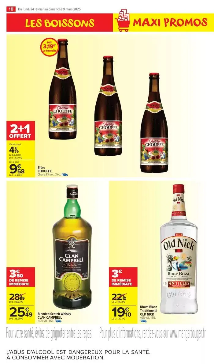 MAXI PROMO MINI PRIX du 24 février au 9 mars 2025 - Catalogue page 20