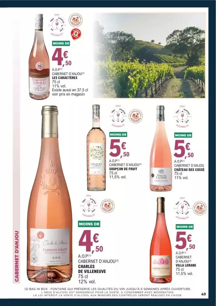 GUIDES DES VINS 2024/2025 du 1 avril au 31 décembre 2025 - Catalogue page 71