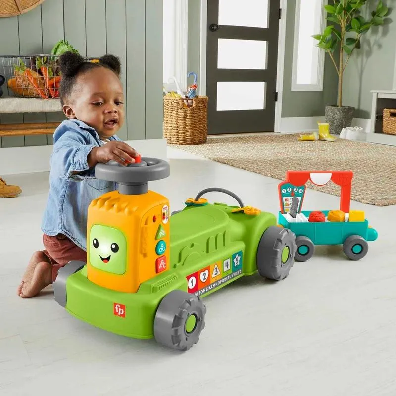 Fisher-Price - Porteur Mon Tracteur de la Ferme 4-en-1