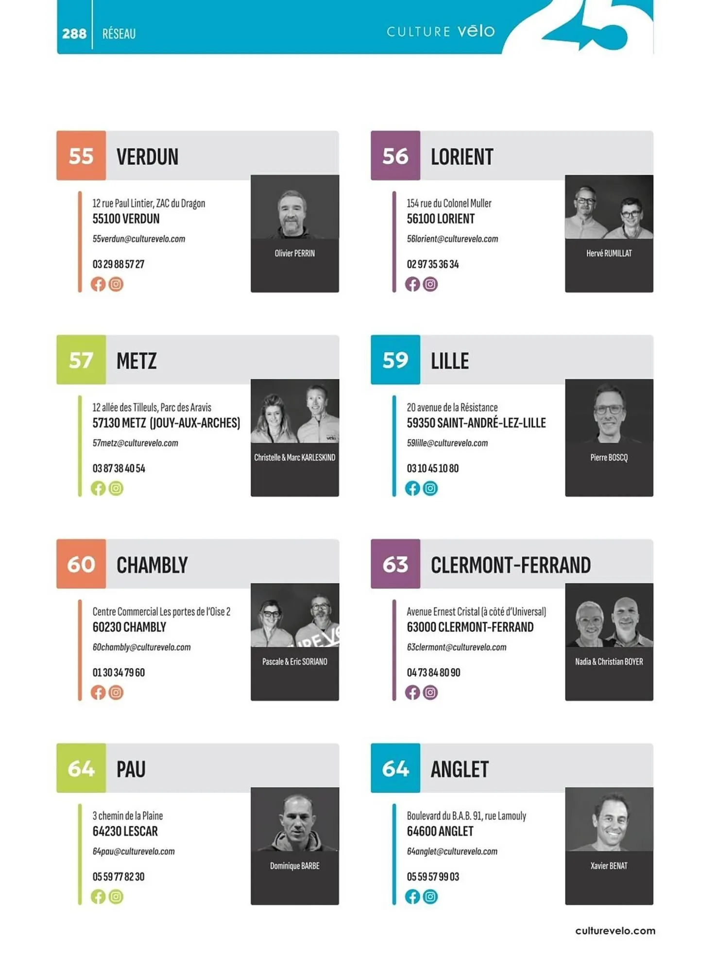 Catalogue Culture Vélo du 2 mai au 31 décembre 2025 - Catalogue page 288