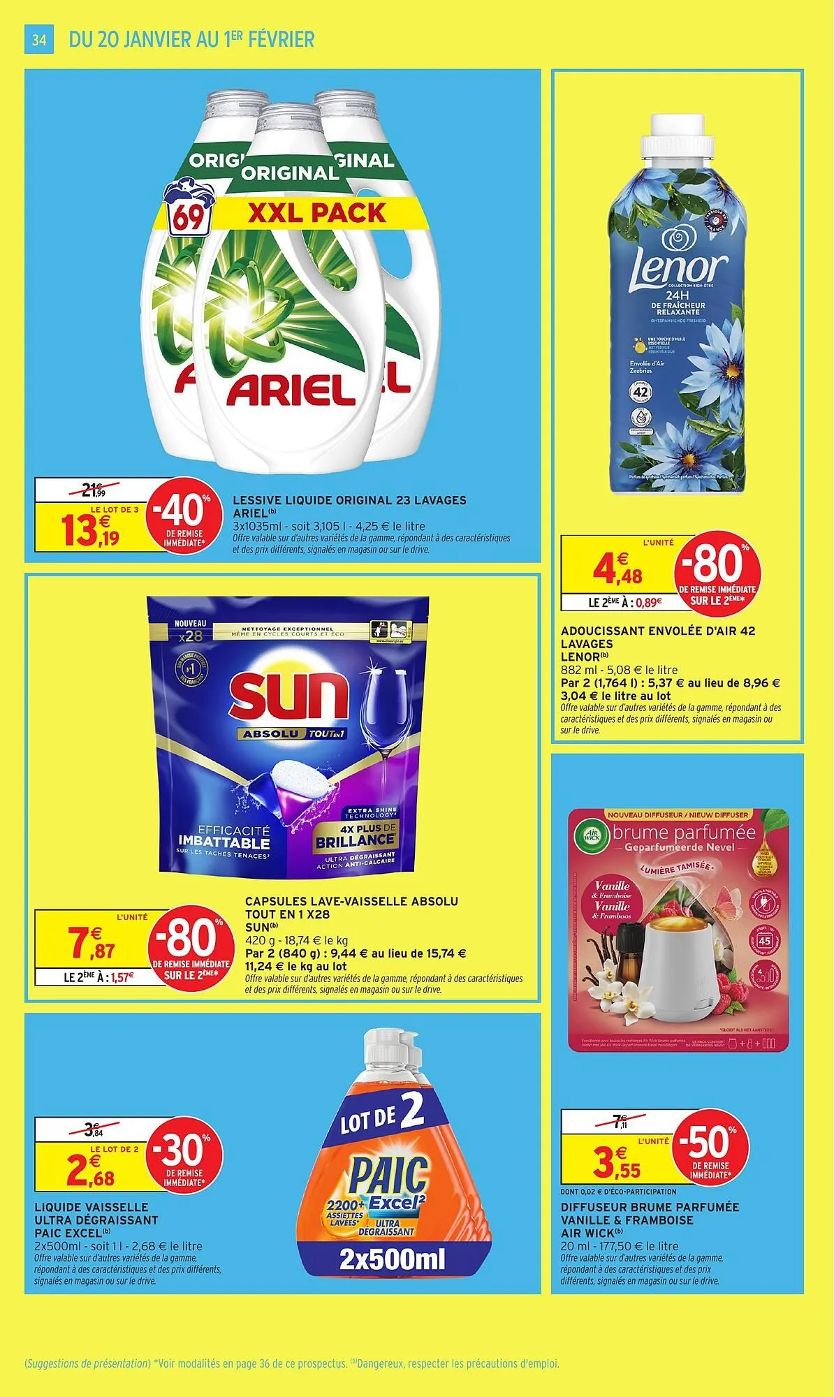 Catalogue Intermarché du 20 janvier au 1 février 2026 - Catalogue page 34