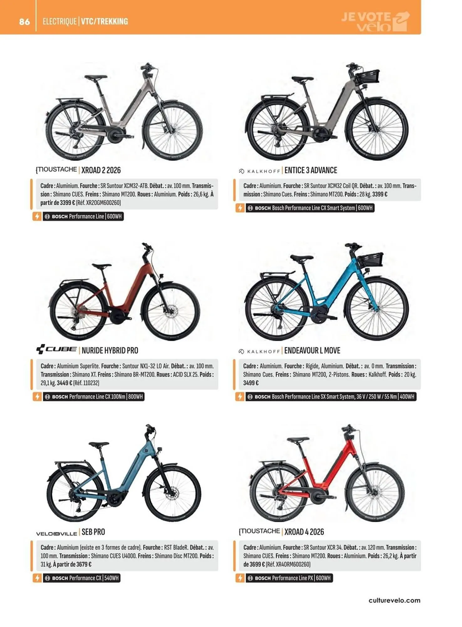 Catalogue Culture Vélo du 19 décembre au 31 décembre 2026 - Catalogue page 86