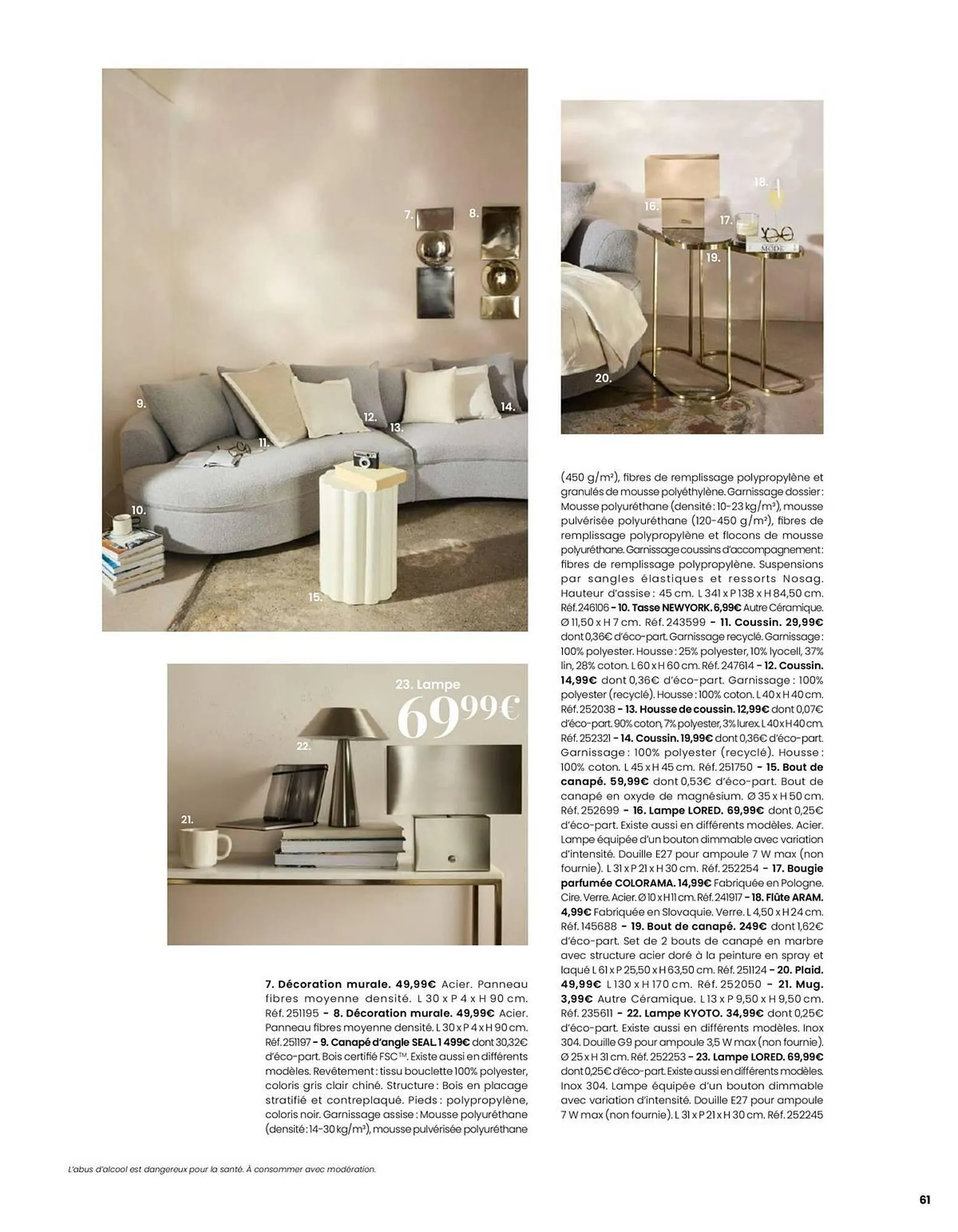 Catalogue Maisons du Monde du 1 mars au 31 août 2026 - Catalogue page 61