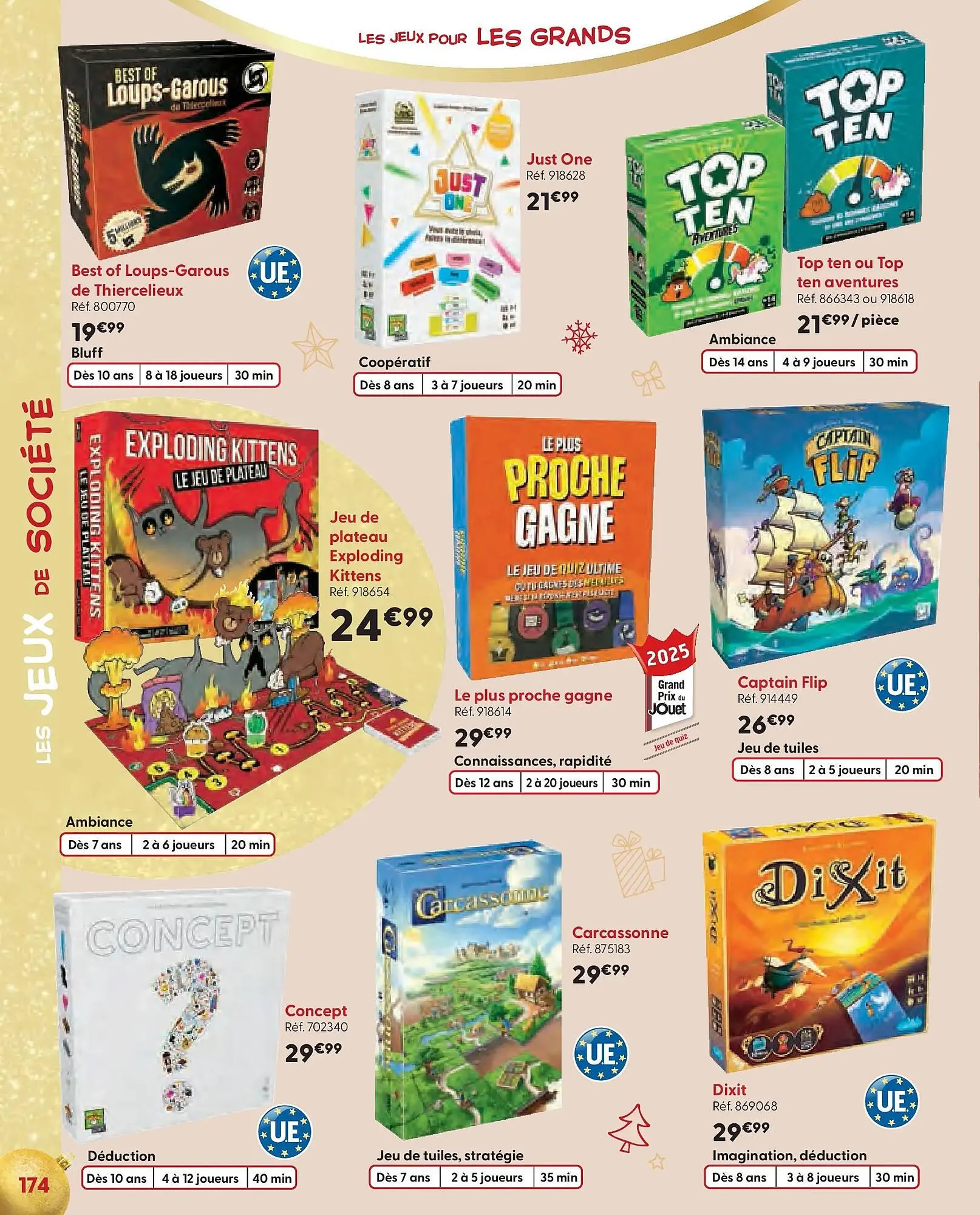 Catalogue La Grande Récré du 15 octobre au 2 décembre 2025 - Catalogue page 174